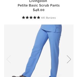 FIGS scrub pant